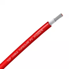 Solar Cable 6 mm Red Topsolar