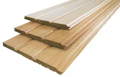 Wood paneling 20 mm thickness, 146 x 4000 mm, class AB
