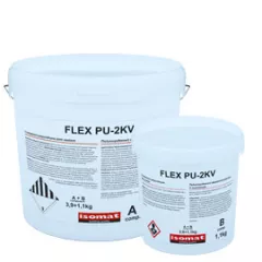 Double component polyurethane mastic Isomat Flex PU-2KH, 5kg