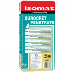 Cement based cement grout for repairs and waterproofing Durocret Penetrate Isomat 25kg