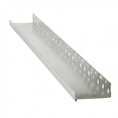 Aluminum profile with Baumit 150 x 2500 mm with small holes