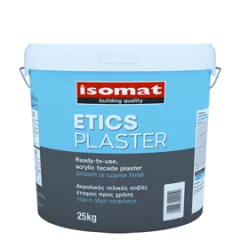 Tencuiala decorativa acrilica Isomat Etics Plaster Decor 2.5mm (alba) 25KG