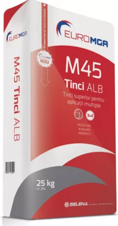 M45 upper white tincci for EuroMGA 25kg multiple applications