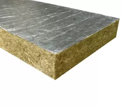 Vata bazaltica cu aluminiu FIBRAN B-030, 5 cm grosime, 1200 x 600 mm