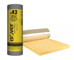 Isover Rio Alu 50 / 12000 x 1200 x 50 mm 14.4mp glass mineral wool