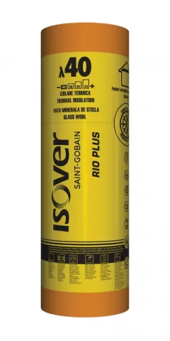 Isover Rio Plus 2 x 6000 x 1200 x 50 mm, 14.4 mp glass mineral wool