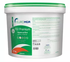 Acrylic paint washable for interior F61 EuroMGA 25kg