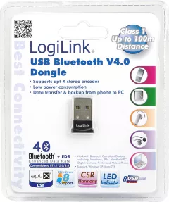 Accesoriu IT logilink Adaptor Bluetooth 4.0, micro USB 2.0, apt-X, Logilink BT0037