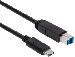 Accesoriu pentru imprimanta club 3d Cablu USB Club 3D USB 3.1 tip C - USB tip B 1m (CAC-1524)