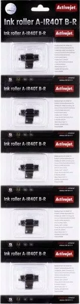 Set role de cerneală Activejet Activejet A-IR40T (de schimb Epson IR40T Supreme negru, roșu, 5 bucăți)