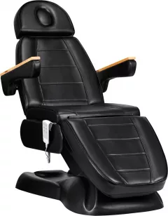 Activeshop Fotel kosmetyczny elektryczny SILLON Lux 273b 3 silniki czarny