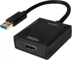 HDMI - USB (priza - priza) Negru (UA0233)