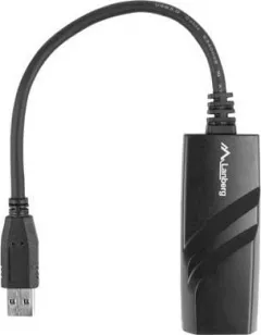 Adaptor LAN USB 3.0 , Lanberg 41870, cu cablu 15 cm, Gigabit Ethernet