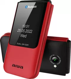 Aiwa FP-24RD Telefon mobil Dual SIM Roșu