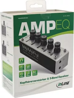 Amplificator pentru căști cu tranzistor InLine AmpEQ 99201I