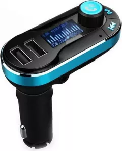 Art Car Transmiter FM MP3 display 1.4'' with BT, remote control USB/SD FM-05BT