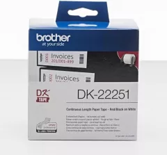 Banda Continua Hartie Etichete Brother DK22251 62mm x 15m