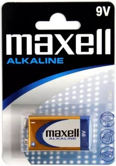 Baterie alcalina 9V blister Maxell