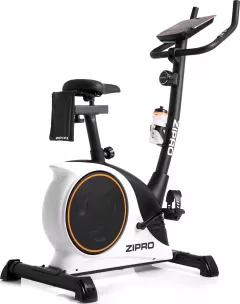 Bicicleta fitness magnetica Zipro Nitro RS, volanta 8 kg, greutate maxima utilizator 150 kg, Alb