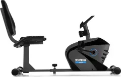 Bicicleta fitness recumbent Zipro Vision, Volanta 7 kg, Greutate maxima utilizator 120 kg