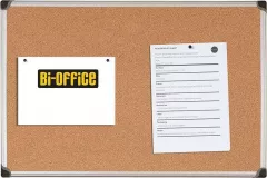 Bi-Office BI-OFFICE placă de plută, 180x90cm, cadru din aluminiu