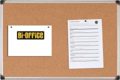 Bi-Office BI-OFFICE placă de plută, 120x90cm, cadru din aluminiu