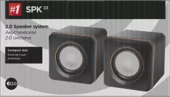 Boxe Defender SPK-33, 2,0, 5W,, dimensiuni compacte negru