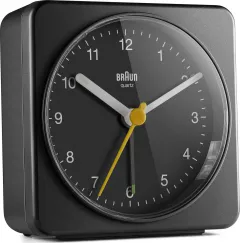 BC 03 B cuarț ceas cu alarmă, negru (67082)