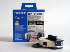 Banda de etichete Brother DK11203, 17x87mm, 300 et./rola
