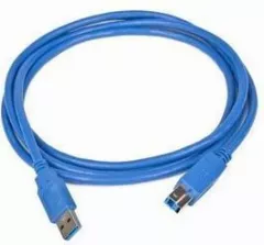 Cablu de conectare , Gembird , USB 3.0 A/ USB 3.0 B , 3m , albastru