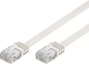 Cablu de retea MicroConnect RJ-45 Cat 6 , 10m , Alb 