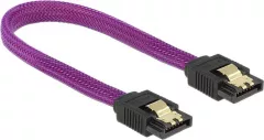 Cablu SATA III 6 Gb/s 20cm drept Premium, Delock 83689