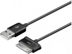 Cablu USB-A 2.0 / TAB GALAXY Techly Negru de 1,2 m