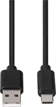 Cablu USB-C Hama, USB-C - USB-A, USB 2.0, 0,90 m
