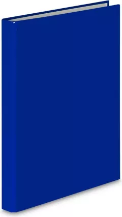 Caiet mecanic PP Vaupe, coperta tare, 4 inele, 25mm, 067, albastru