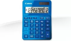 Calculator de birou Canon LS-123K, 12 digits, Albastru