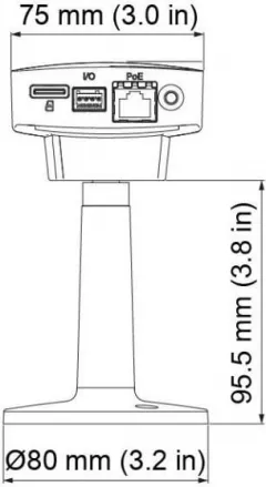 Camera IP Axis M1145-L (0591-001)