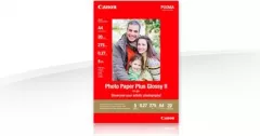 Hartie foto Canon Pixma Photo Paper Plus Glossy II PP-201, 10x15cm, 265 g/m², 5 coli