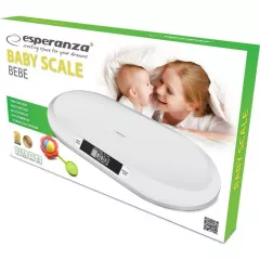 Cantar electronic pentru bebelusi EBS019 cu ecran LCD si precizie la nivel de grame
