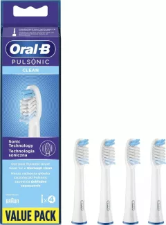 Cap Oral-B Pulsonic Clean 4buc,alb