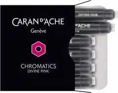 Cartușe de cerneală Caran d`Arche Chromatics roz 6 buc