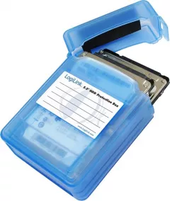 Carcasă de protecție LogiLink pentru două hard disk-uri de 2,5" (UA0132)
