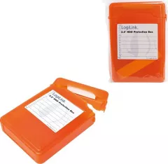 Carcasa protectie pentru HDD 3.5&#039;&#039; , LogiLink , portocaliu