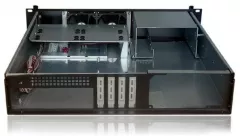 Carcasa server Techly 101980 PC mATX / mITX Rack 19 &quot;2U / 400mm, Negru