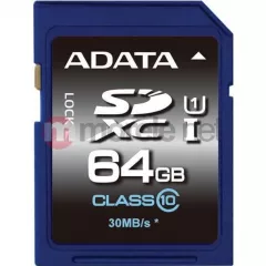 Card ADATA SDXC Premier SDXC 64GB Class 10 UHS-I U1