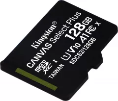 Card de memorie MicroSD Kingston Canvas Select Plus, 128GB, 100MB/s