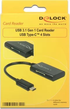 Card Reader Delock na USB 3.1 GEN1 All In One