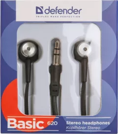 Casti audio Defender, Basic 620, Black