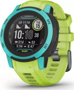 Smartwatch Garmin Instinct 2S Surf Edition, 40 mm, HR, GPS, Verde