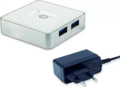 CONCEPTRONIC USB Hub USB3.0 4Port mit Adaptor de alimentare